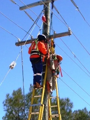 Perform Pole Top Rescue